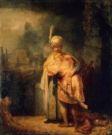 Rembrandt Peale Biblical Scene France oil painting art